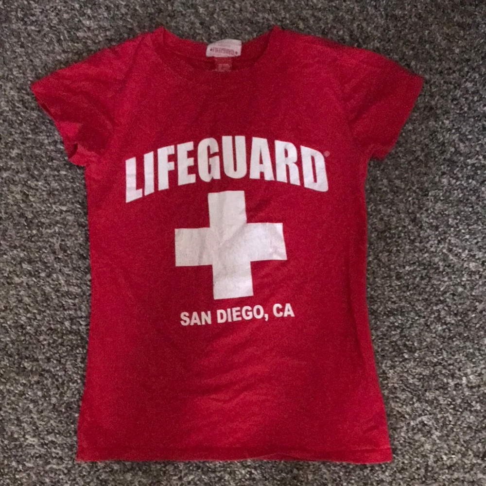 SAN DIEGO LIFEGUARD T SHIRT XL